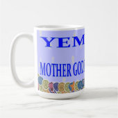Yemanya Mother Goddess of the海 コーヒーマグカップ (左)