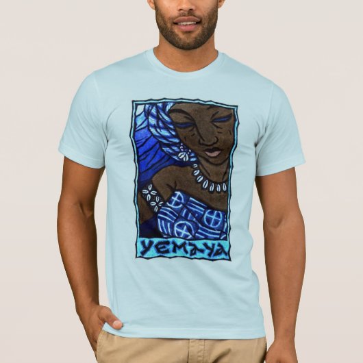 Yemayaキューバのワイシャツ Tシャツ (正面)