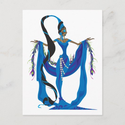 Yemayaポストカード ポストカード (正面)