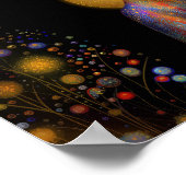 Yemaya Godddess of Love Protection Healingポートレート ポスター (角)