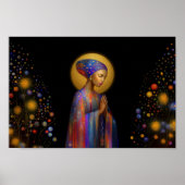 Yemaya Godddess of Love Protection Healingポートレート ポスター (正面)