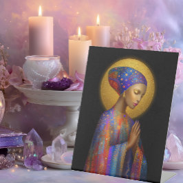 Yemaya Godddess of Love Protection Healingポートレート 台座サイン