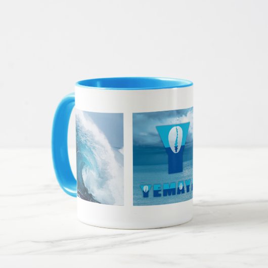 Yemaya mug TwoTone マグカップ (正面左)