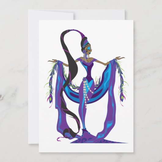 Yemaya Olokunの招待状 招待状 (正面)