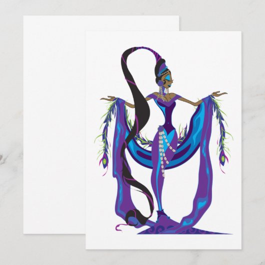 Yemaya Olokunの招待状 招待状 (正面/裏面)