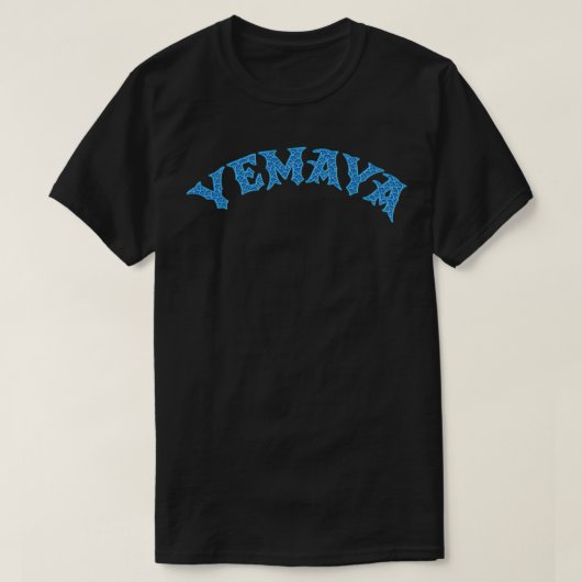 Yemaya Orishas女神Ifa Yoruba宗教ギフトWa Tシャツ (デザイン正面)