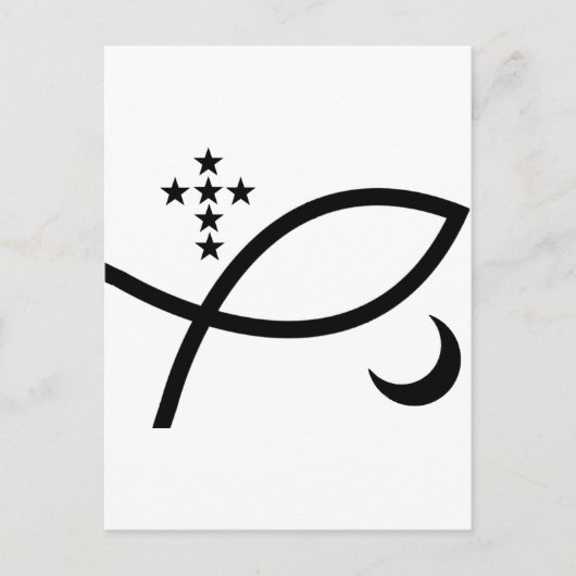 Yemaya Veve in Black ポストカード (正面)