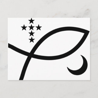 Yemaya Veve in Black ポストカード