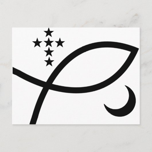 Yemaya Veve in Black ポストカード (正面)