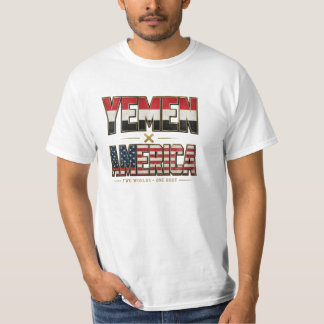 YEMEN × AMERICA Tシャツ - 二つの世界、一つの根源 -