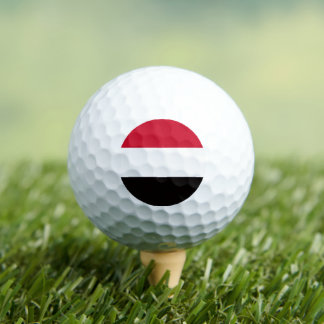 Yemeni Flag, Flag of Yemen ゴルフボール