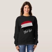 Yemeni Flag Yemen 1 スウェットシャツ (正面フル)