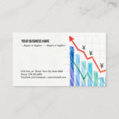 Yen Currency Growth Chart 名刺 (裏面)