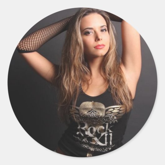 yenisleyスタンプ ラウンドシール (正面)