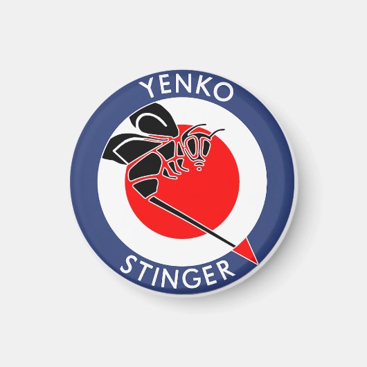 Yenko Stinger ビンテージ デザイン マグネット (正面)