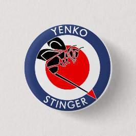 Yenko Stinger ビンテージ デザイン 缶バッジ