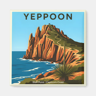 Yeppoon クイーンズランド オーストラリア レトロな旅 マグネット