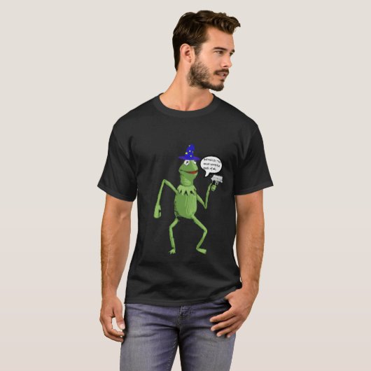 Yer A Wizard Kermit Tシャツ (正面フル)