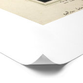 Yerba Buena (現サンフランシスコ)春1837ポスター ポスター (角)