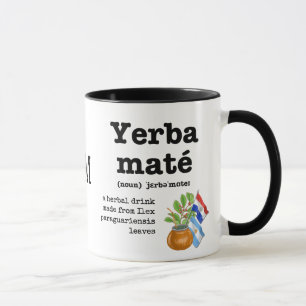 YERBA MATE定義モノグラム マグカップ
