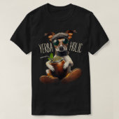 Yerba Mate Dog Yerbaholic Argentina Mate Tea Drink Tシャツ (デザイン正面)