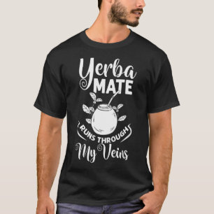 Yerba Mate Drink Tea Argentina 葉 Cup  Powder Tシャツ