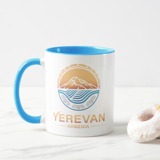 Yerevan Armenia マグカップ (ドーナツ)