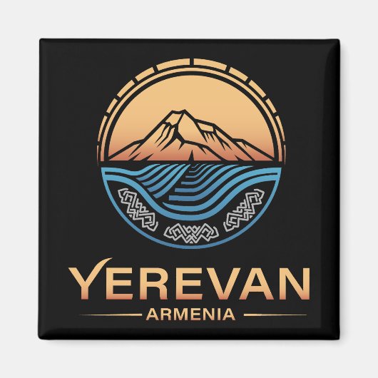 Yerevan Armenia マグネット (正面)