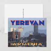 Yerevan, Visit Armeniaはがき ポストカード (正面/裏面)