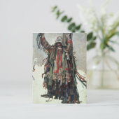 Yermakのためのシャーマンのスケッチ ポストカード (スタンド正面)