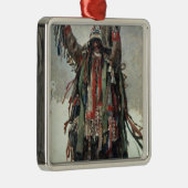 Yermakのためのシャーマンのスケッチ メタルオーナメント (右)