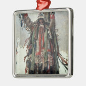 Yermakのためのシャーマンのスケッチ メタルオーナメント (左)