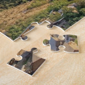 Yervan,アルメニア山Araratを背景 ジグソーパズル (側面)