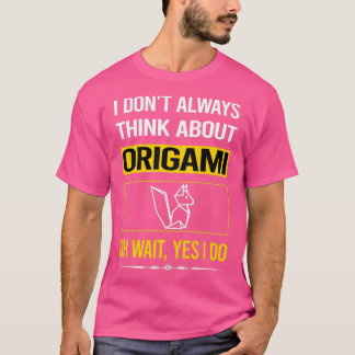 yesおもしろいI Do Origami Tシャツ