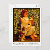 Yesお二人とも今チーズバーガーを食べることができる。 ポストカード (正面/裏面)