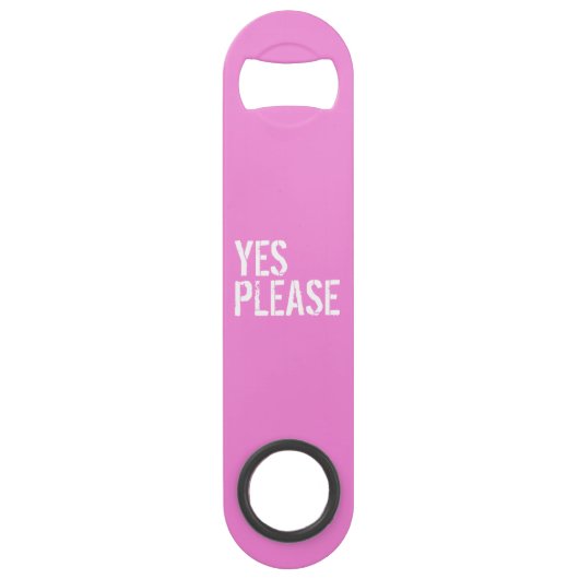 Yesお願い –  スピード栓抜き (正面)