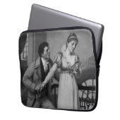 Yesかいいえ ラップトップスリーブ (正面左)