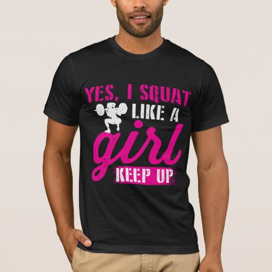 yesが女の子のようにスクッ保クする tシャツ (正面)