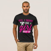yesが女の子のようにスクッ保クする tシャツ (正面フル)