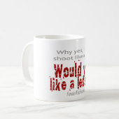 yesが女の子のように、私なぜ撃つか! マグ (正面左)