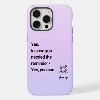 Yesが必要になった場合に備えて、次の操作を実行できるリマインダーyes iPhone 15 Pro Maxケース