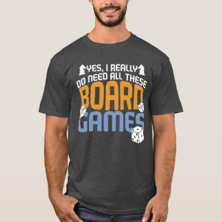 Yesが必要Allhese Board Games友人ギフトレトロ Tシャツ