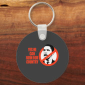 YESが我が国を破滅させる キーホルダー (正面)