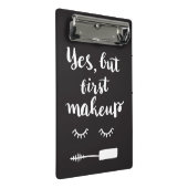 Yesしかし最初化粧 ミニクリップボード (アングル)