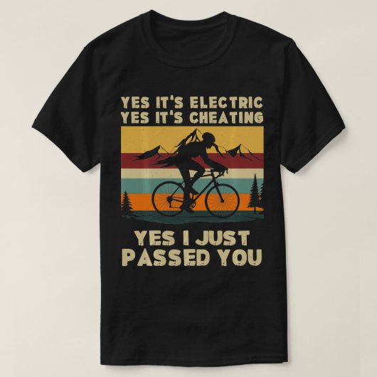 Yesその電気Yesその不正行為YesI Just Passe Tシャツ (デザイン正面)
