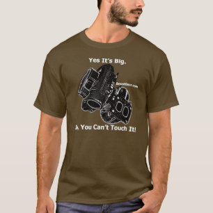 Yesそれは大きいです。 いいえのそれに触れることができません! ターボワ tシャツ