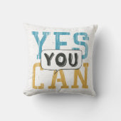 Yesできます クッション (正面)