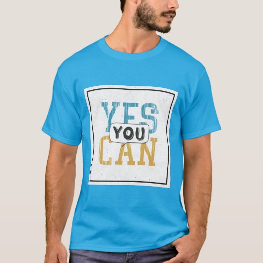 Yesできます Tシャツ (正面)
