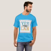 Yesできます Tシャツ (正面フル)
