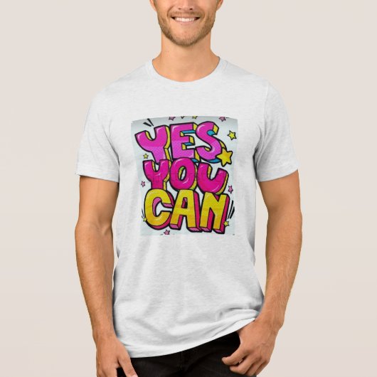 YESできるよ👕 トライブレンドＴシャツ (正面)